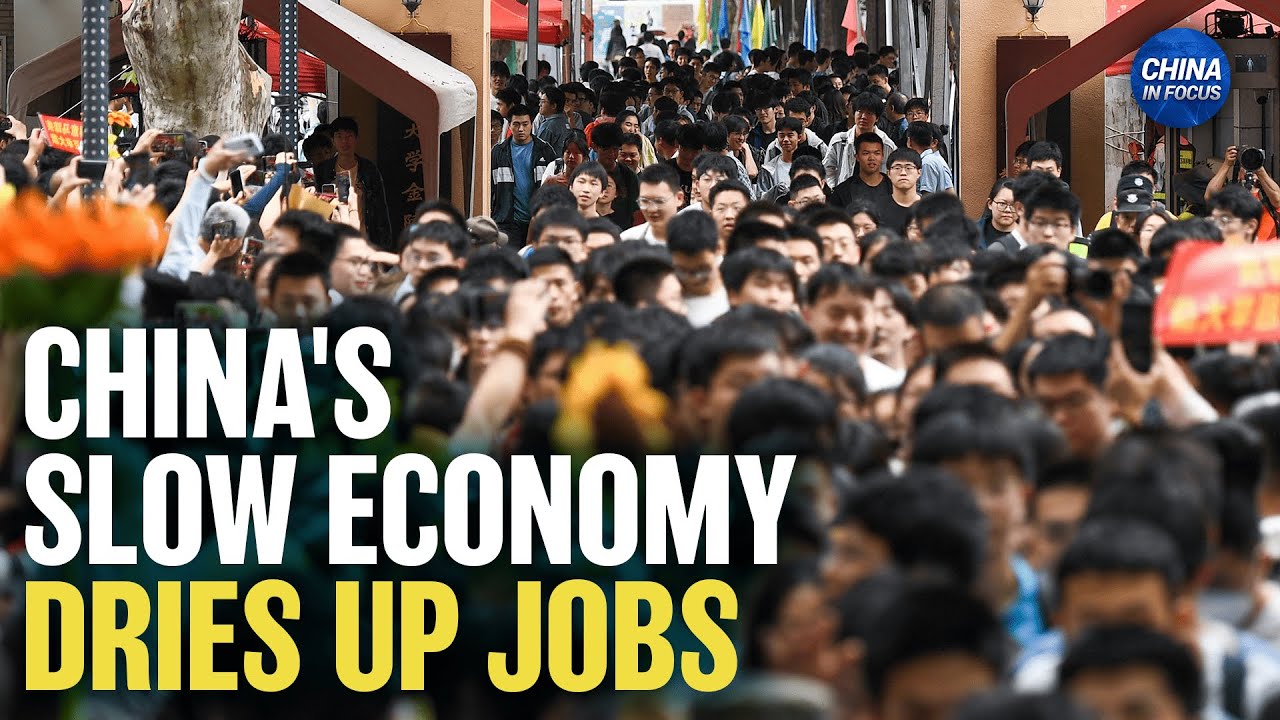 China's Sluggish Economy: 1 in 5 Youth Jobless — Likely More