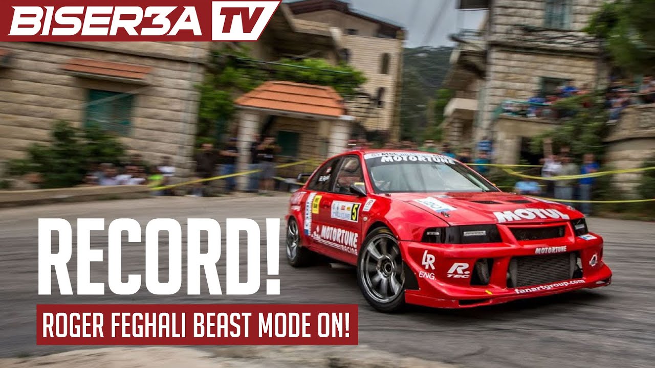 RAW // Roger Feghali New Record - Full Run Falougha Hill Climb 2015