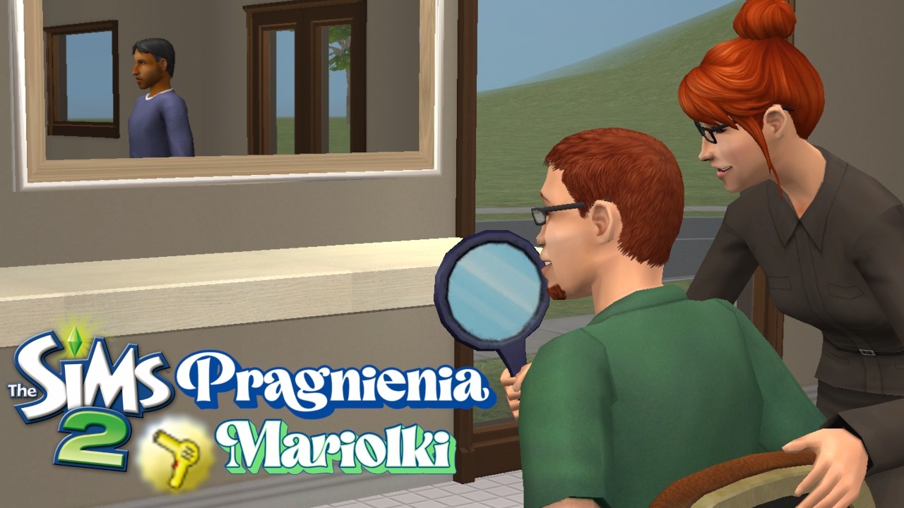 Fach w ręku | Sims 2 Pragnienia Mariolki #38