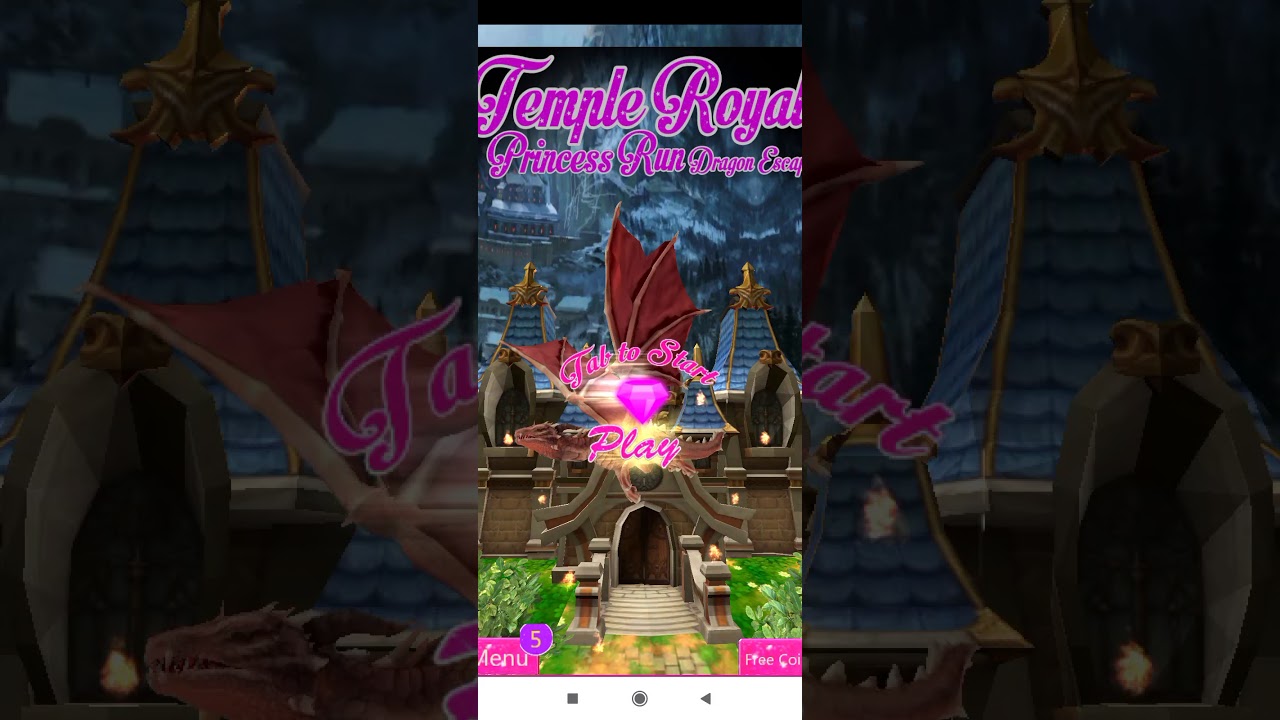 Temple Royal Princess Run Dragon Escape 2 IOS Android