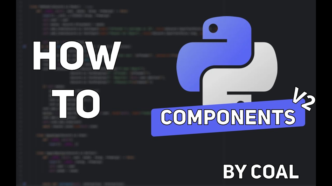 How To Use Discord Components V2 | Py-Cord