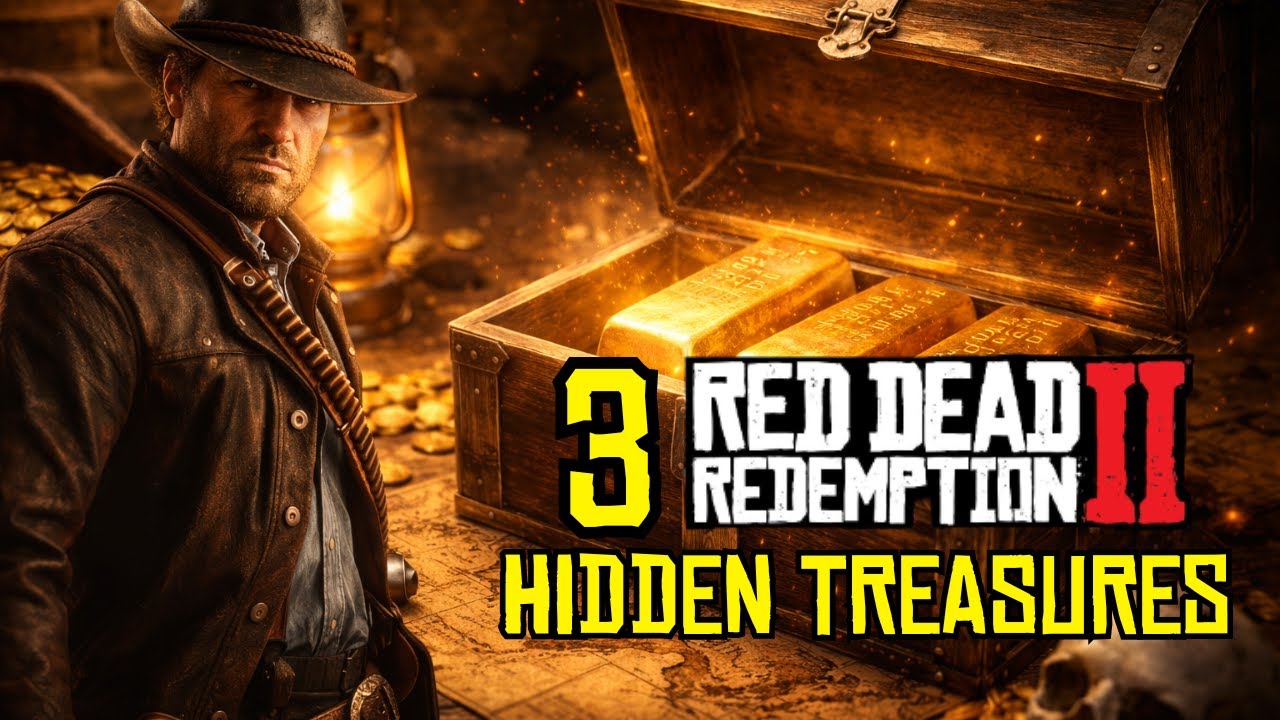 3 Hidden Treasure Locations Most Players Miss | RDR2