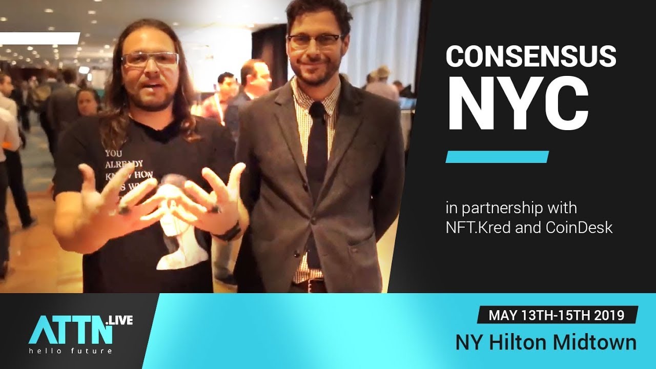Consensus NYC at NY Hilton Midtown in partnership with NFT.Kred and CoinDesk
