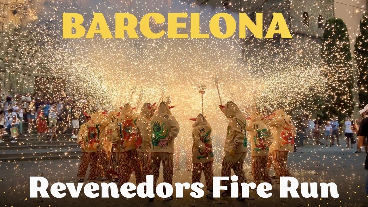 Corpus Christi 2025 Barcelona | Ball de Diables Revenedors Fire Run in the Gothic Quarter
