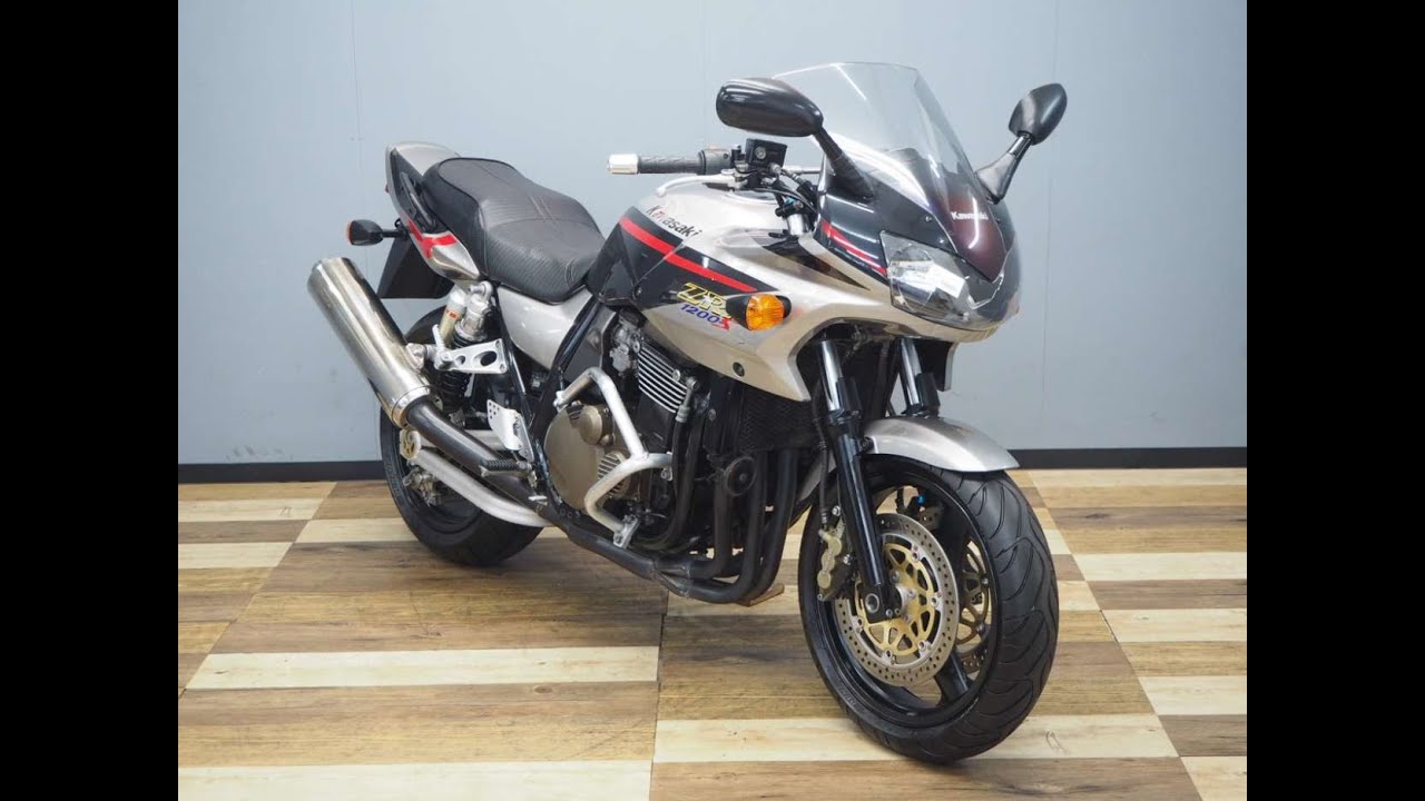 ZRX1200S　ハーフカウル仕様　エンジンサウンド　逆車　KAWASAKI　ZRX
