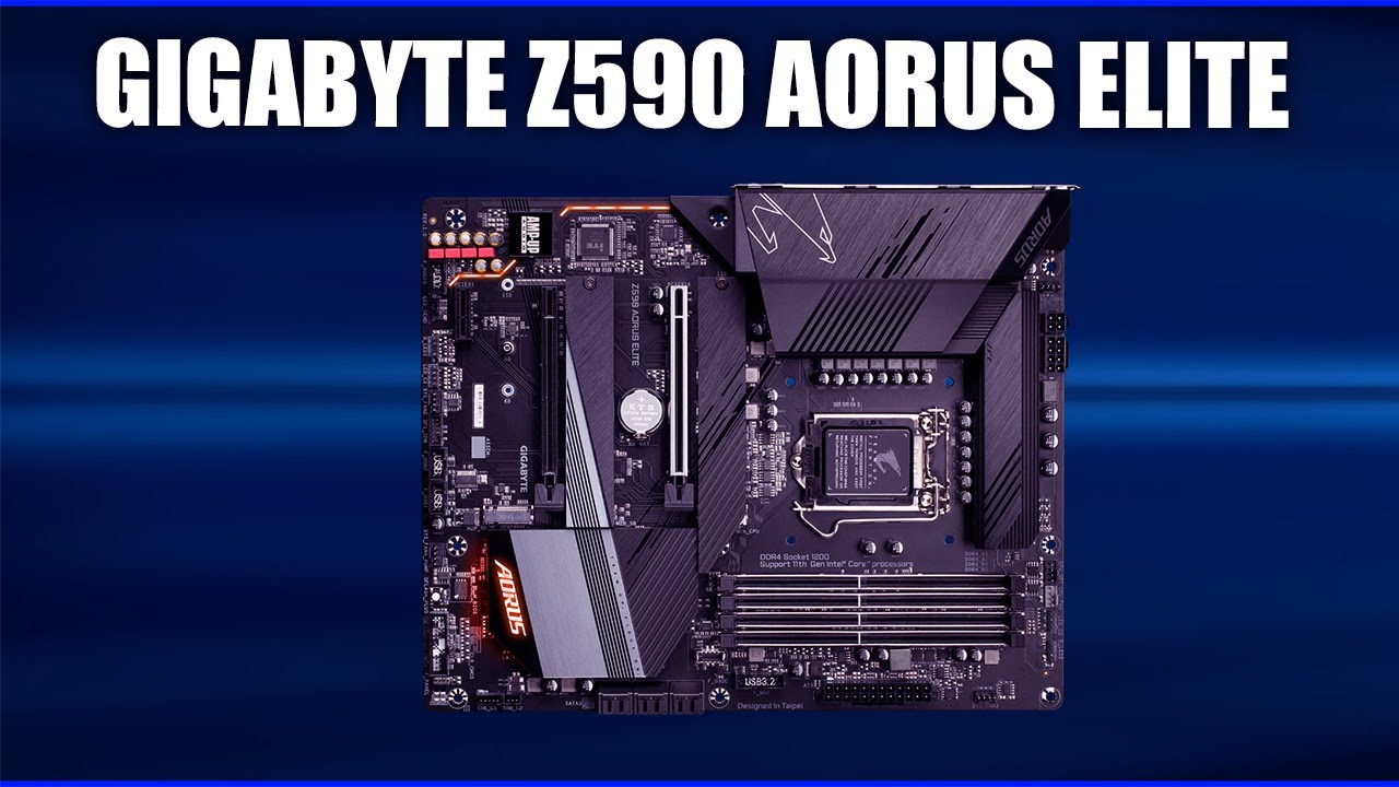 Материнская плата Gigabyte Z590 AORUS ELITE