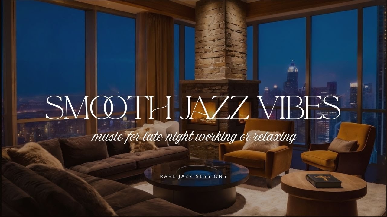 Late Night Jazz Vibes with City Lights Ambience (2 Hours)