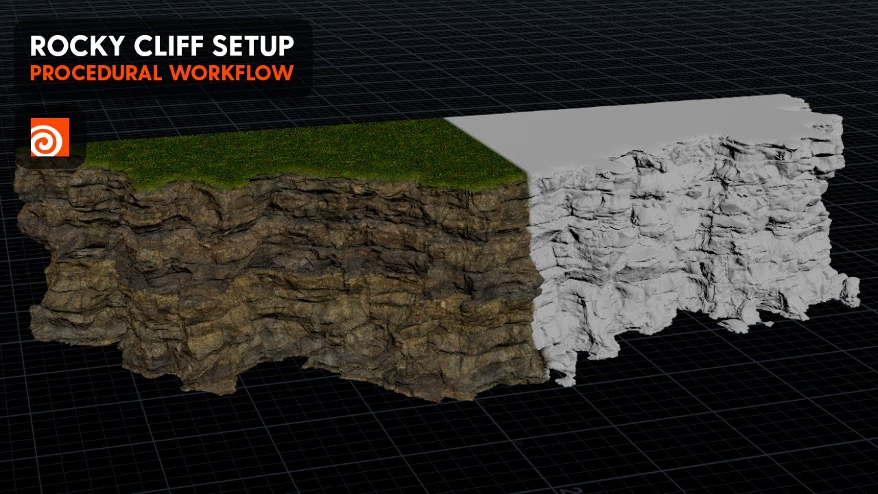 Установка Quick Rock Cliff в Houdini