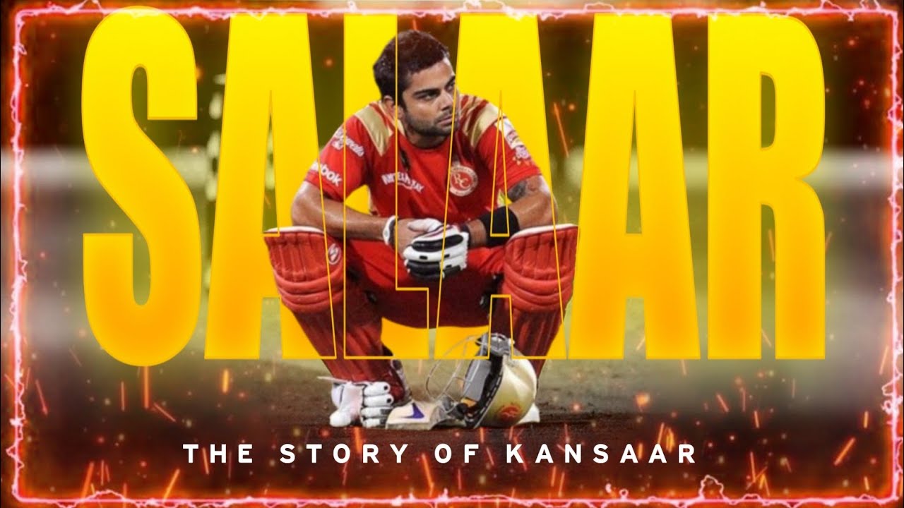 The Story of KANSAAR❤️‍🔥SALAAR Trailer Ft.ROYAL CHALLENGERS BENGALURU 💥MASS EDIT🥵| FEARLESSVIRATIAN|
