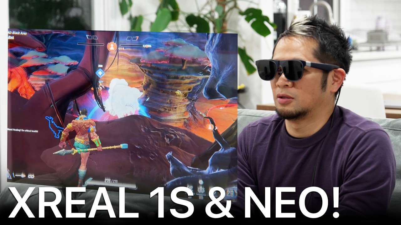 XREAL 1S и Neo — играть в игры на Nintendo Switch/Switch 2 в очках дополненной реальности стало п...