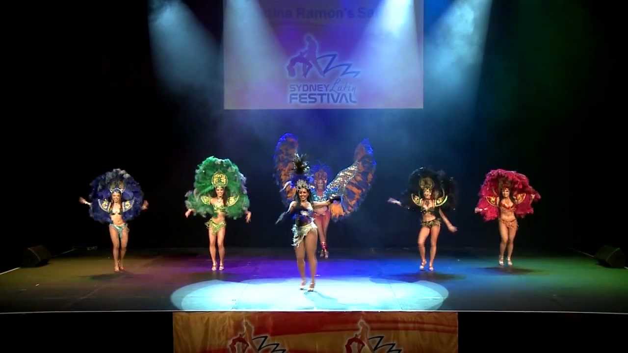 Cristina Ramons Samba performance at the 2012 Sydney Latin Festival.