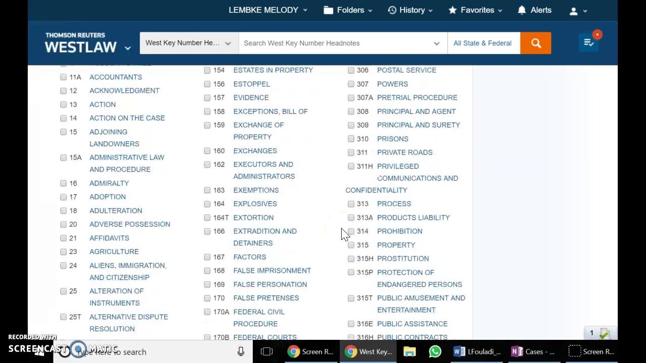 Westlaw for Law Students: KeyCite & Key Numbers