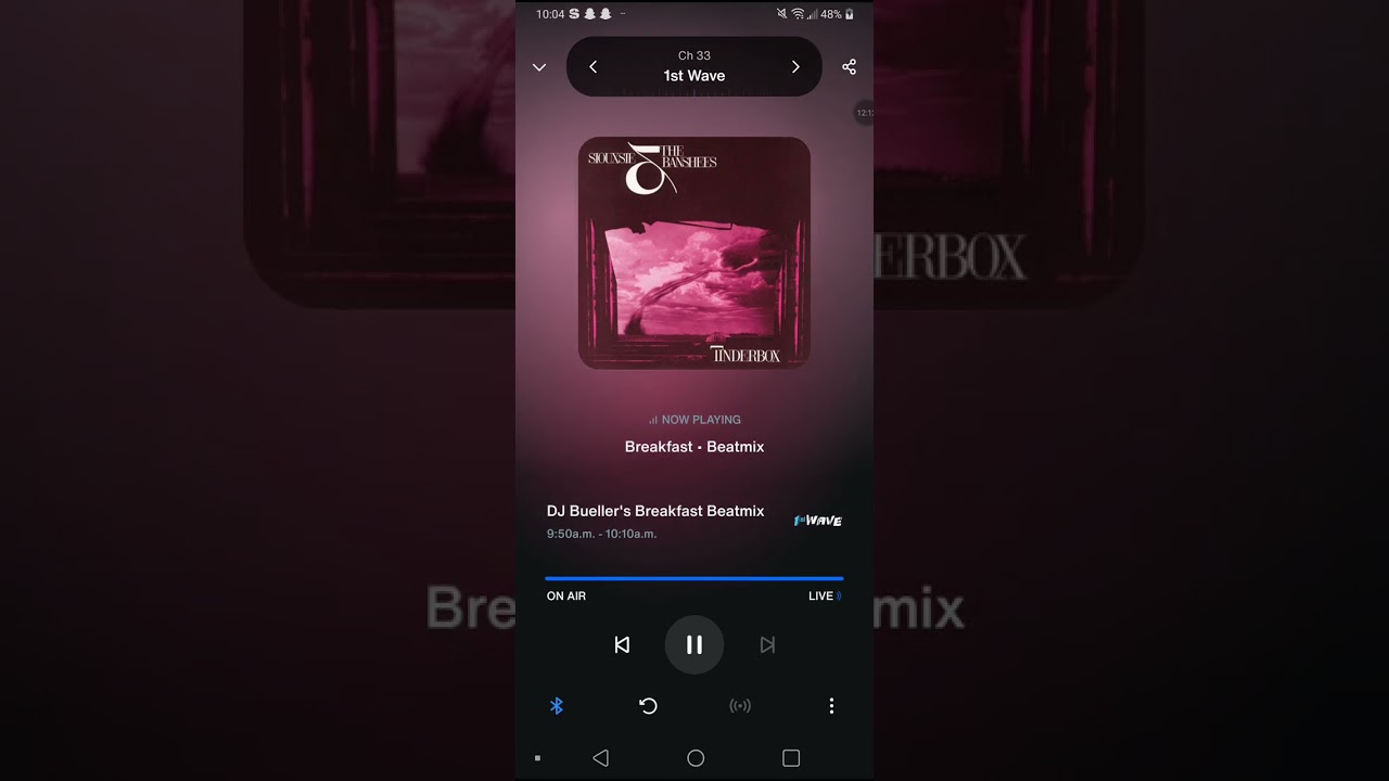 DJ Bueller Breakfest Beatmix 80s 25 minutes 5/9