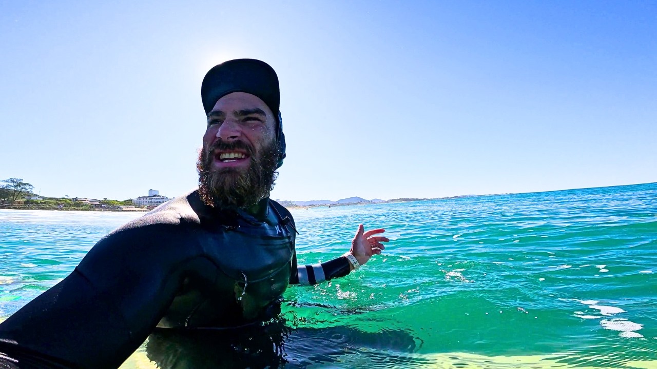 Onda Forte + Vento Terral = A Receita da Adrenalina🔥| Surf Vlog POV