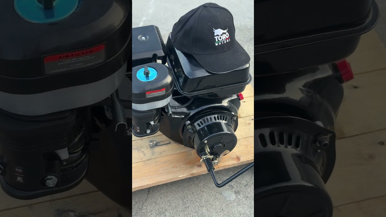 Toro motori benzina 9HP con avviamento facilitato
