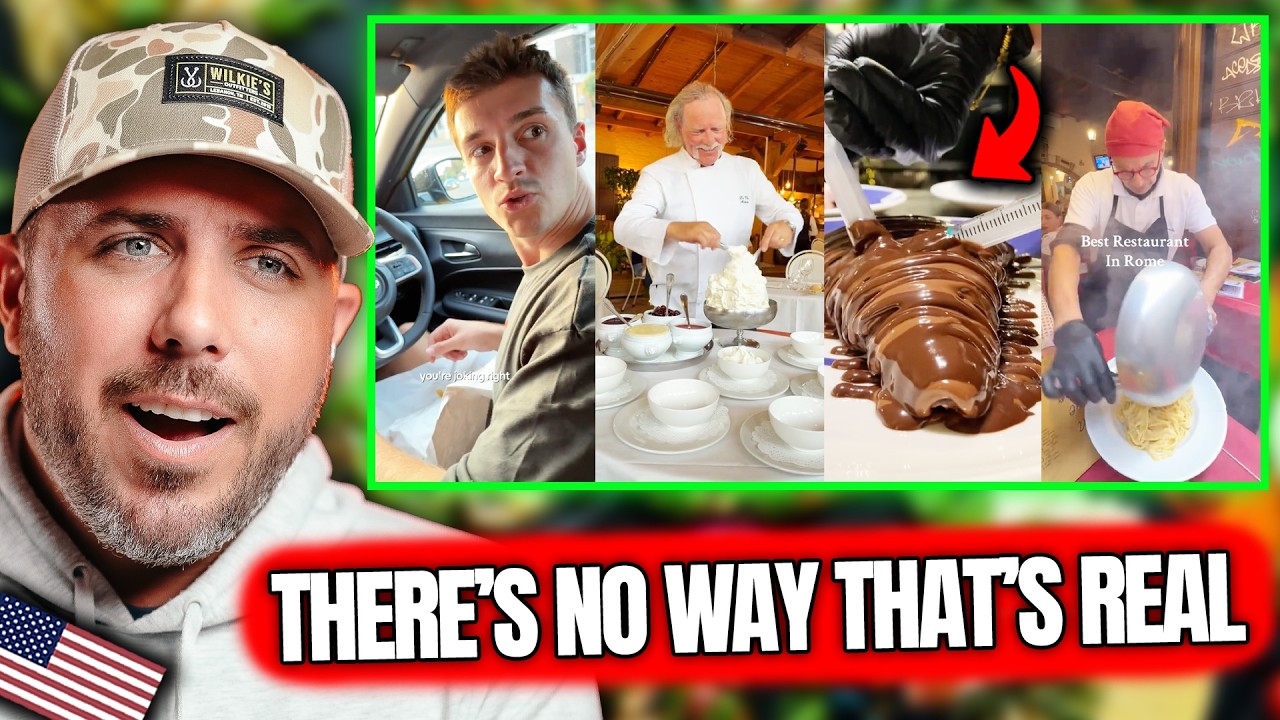 American Blown Away by Europe&rsquo;s Food Scene 😱
