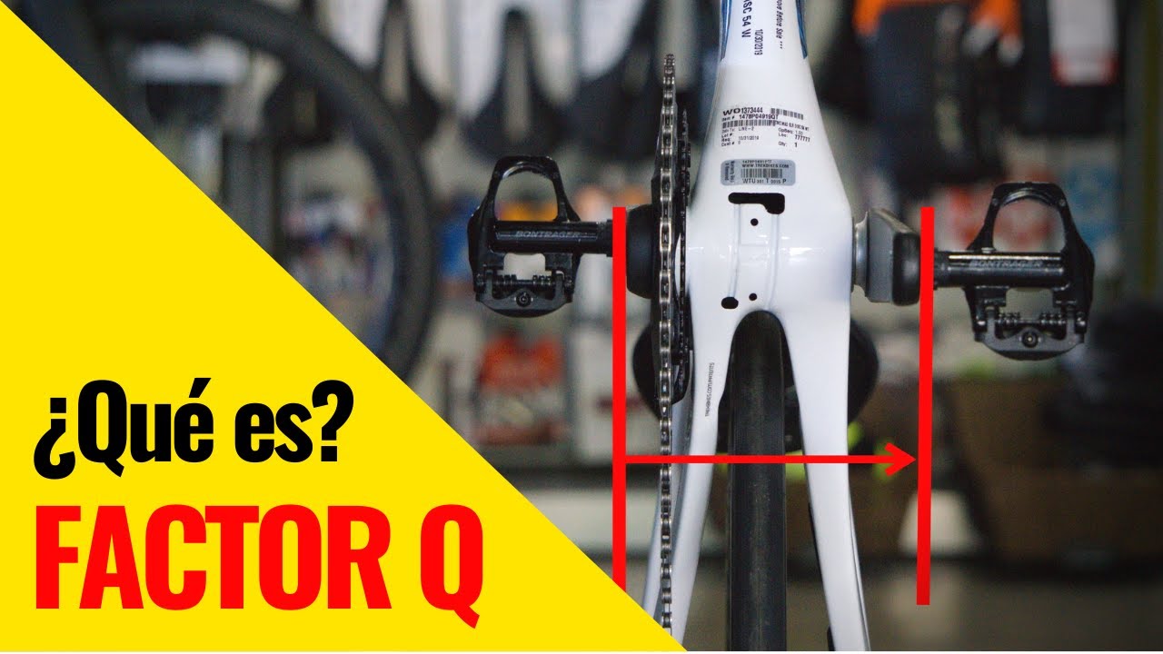 FACTOR Q  EN BICICLETAS : &iquest;QU&Eacute; ES? &iquest;AFECTA ESTA VARIABLE AL PEDALEO EN CICLISMO?