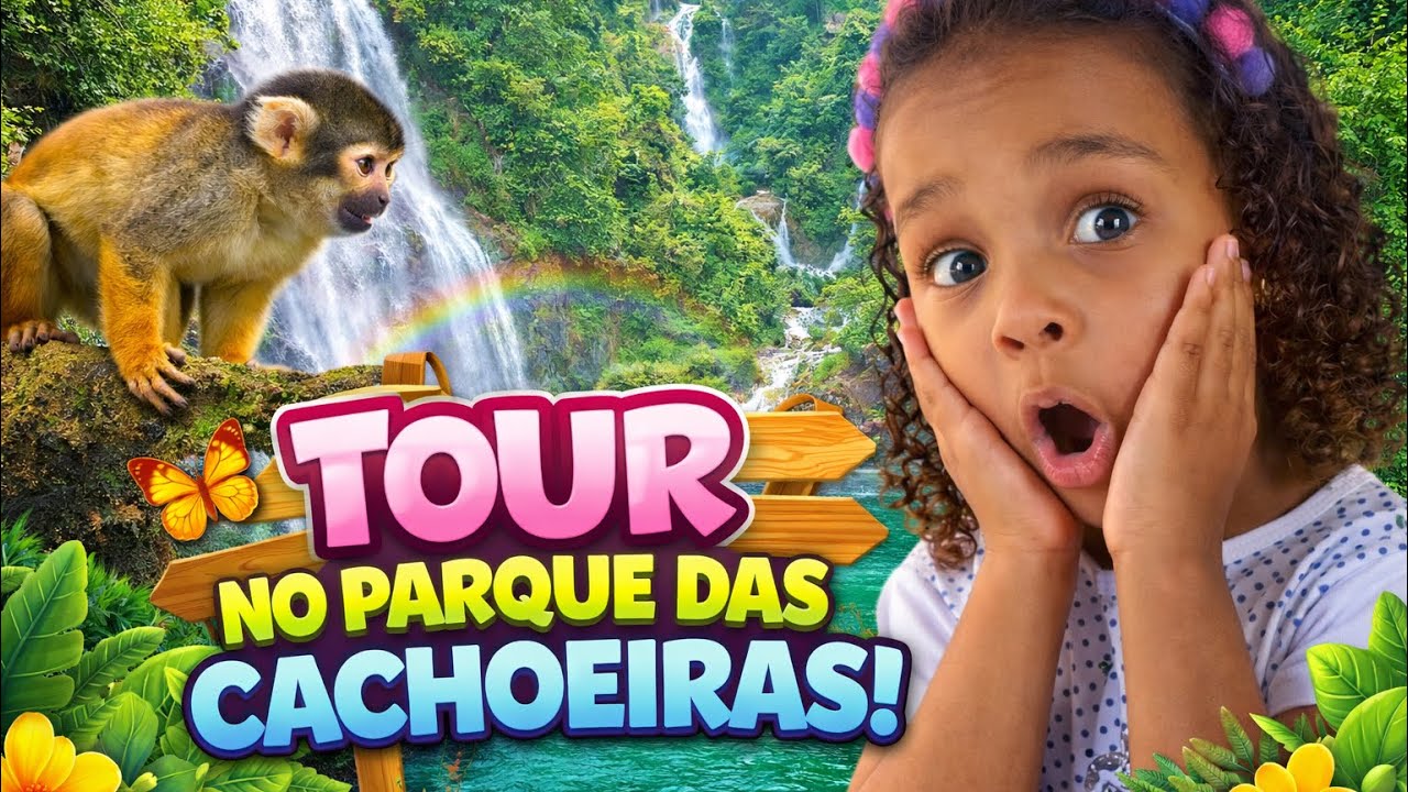 Aventura e Passeio na Cachoeira 🙉🌞⛺ | Ana Laura Show