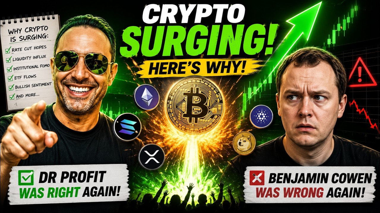 Reasons why BTC the crypto market rallies. Was DR.Profit right again?