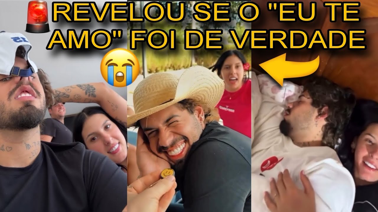 🚨 ZÉ FELIPE AO BEIJAR ANA CASTELA 