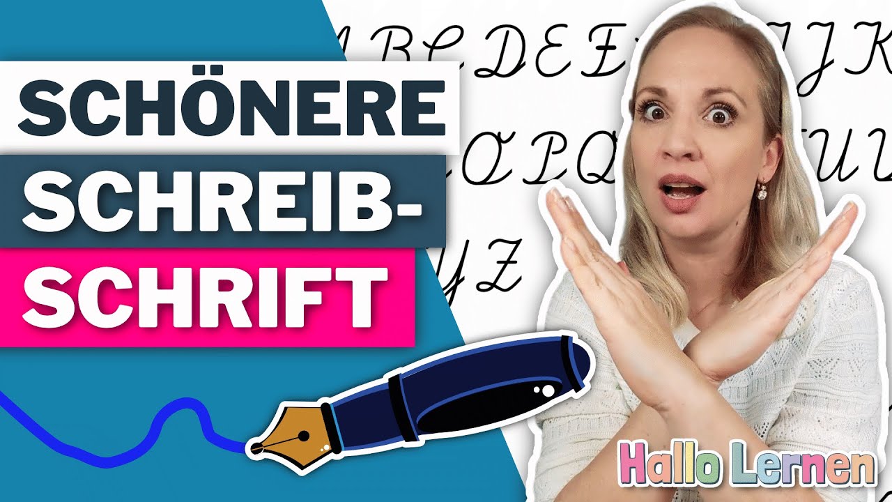 Schöner Schreibschrift schreiben lernen