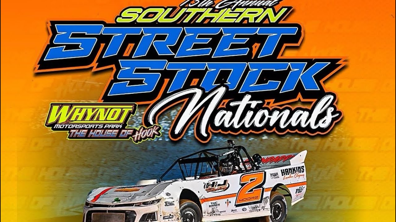 Southern Street Stock Nationals 50 lap Feature-Jaxon Moore Saturday Night