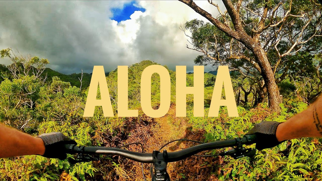 Mountain Biking Manana Ridge Trail On Oahu!!!!!!