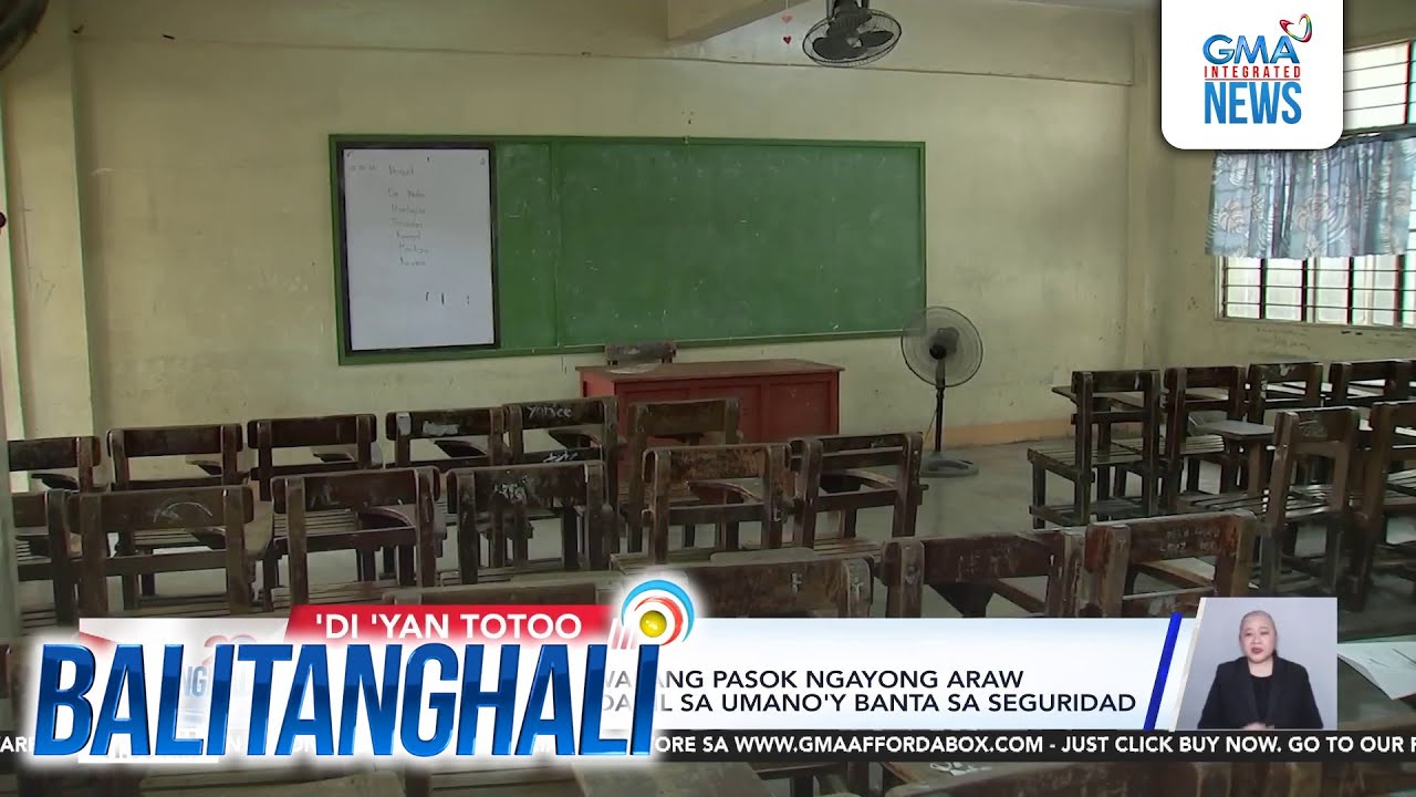 PNP - Hindi totoong walang pasok ngayong araw hanggang Biyernes dahil... | Balitanghali