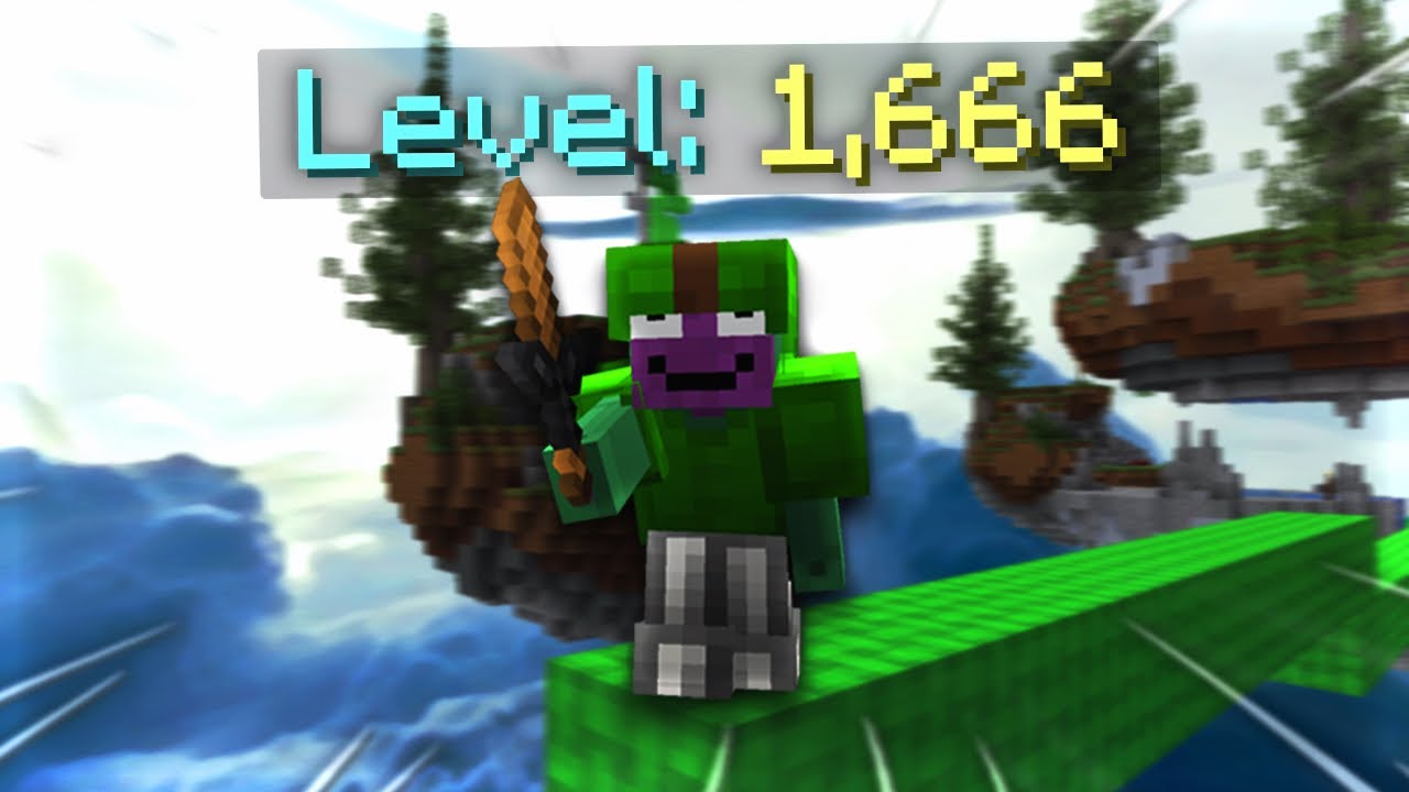 Насколько хорош игрок Hypixel САМОГО ВЫСОКОГО уровня? (Уровень 1666)