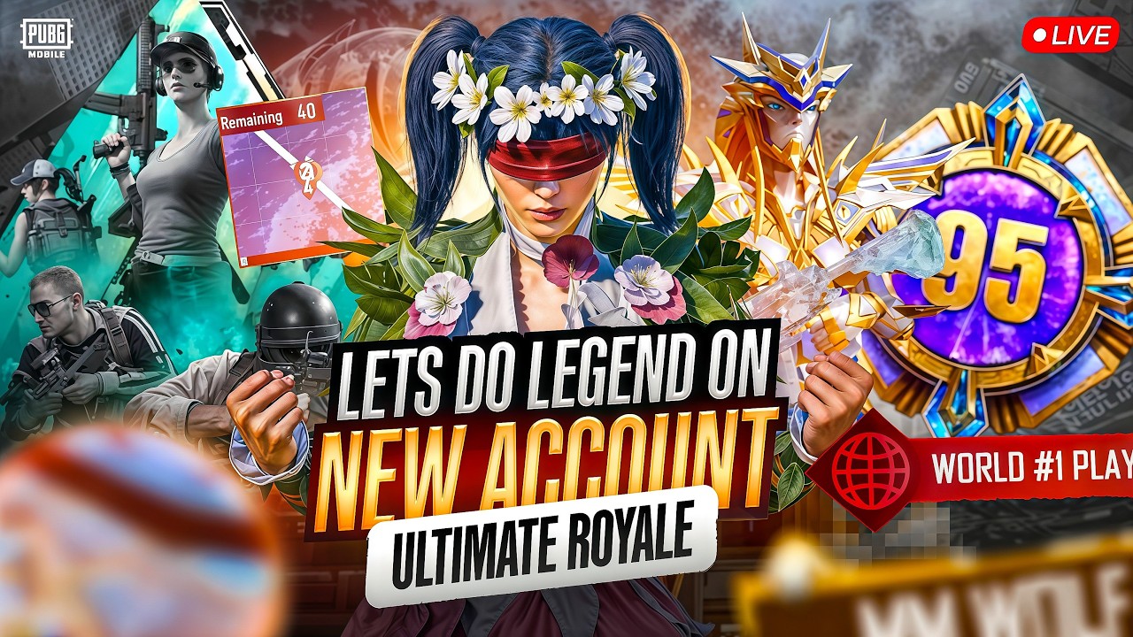 NEW ACCOUNT IS HERE JAWANOO | ULTIMATE ROYALE mmWOLF LIVE PUBG MOBILE