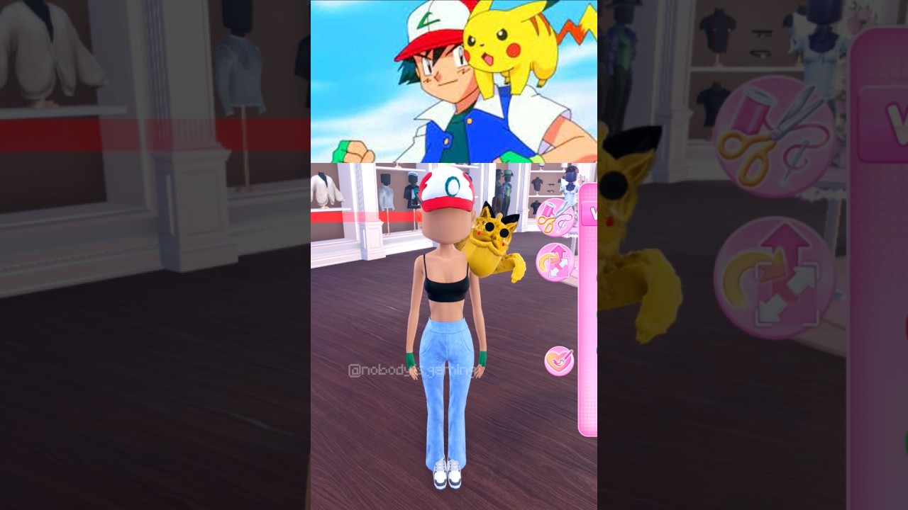 Cursed Pikachu Cosplay #dresstoimpress #dti #roblox #dresstoimpressroblox #pokemon