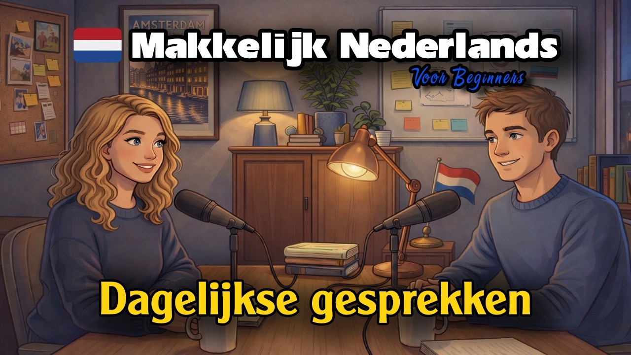 Daily Life Dutch Podcast – Slow and Easy Dutch for Beginners