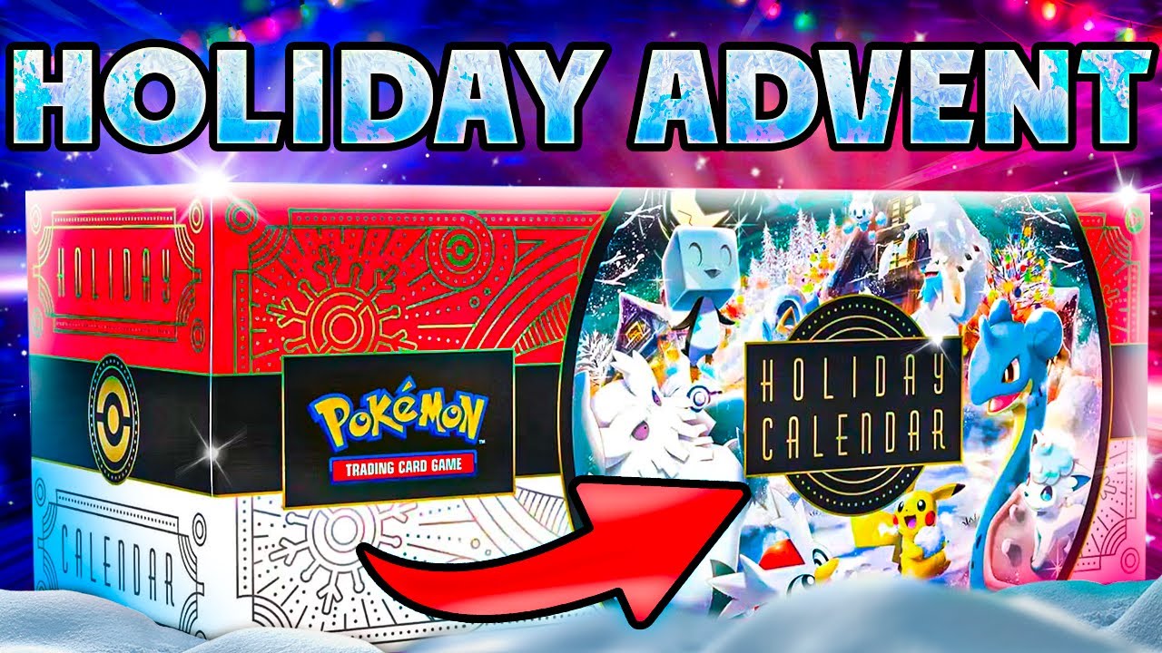 Распаковка рождественского адвент-календаря Pokemon 2022 + розыгрыш суперпремиальной коллекции Ch...