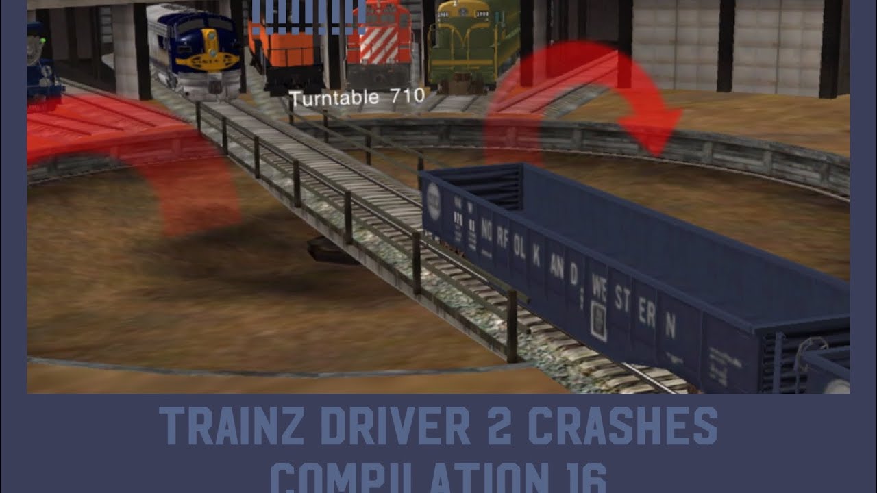 Trainz Driver 2 Crashes Compilation 16