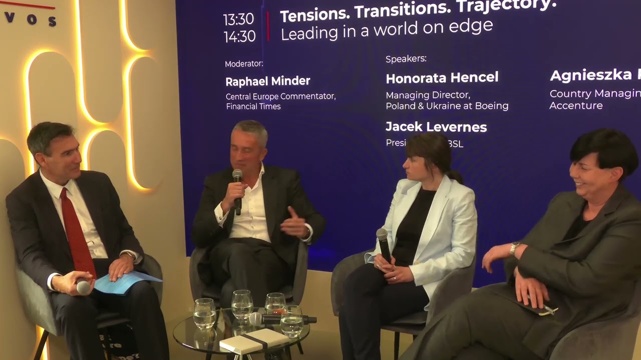 Tensions. Transitions. Trajectory: Leading in a world on edge.