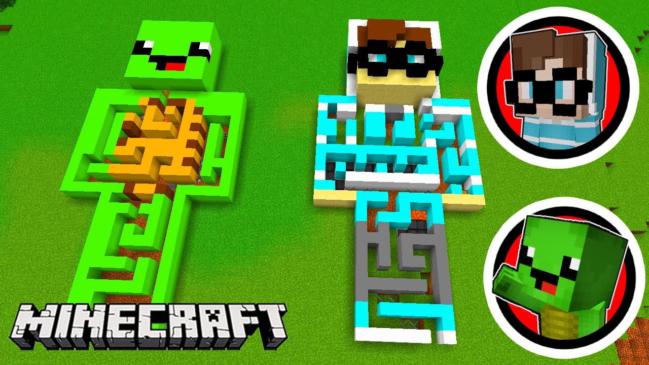 DENDY LABYRINTH vs. BUFLO LABYRINTH in Minecraft! [Deutsch/HD]