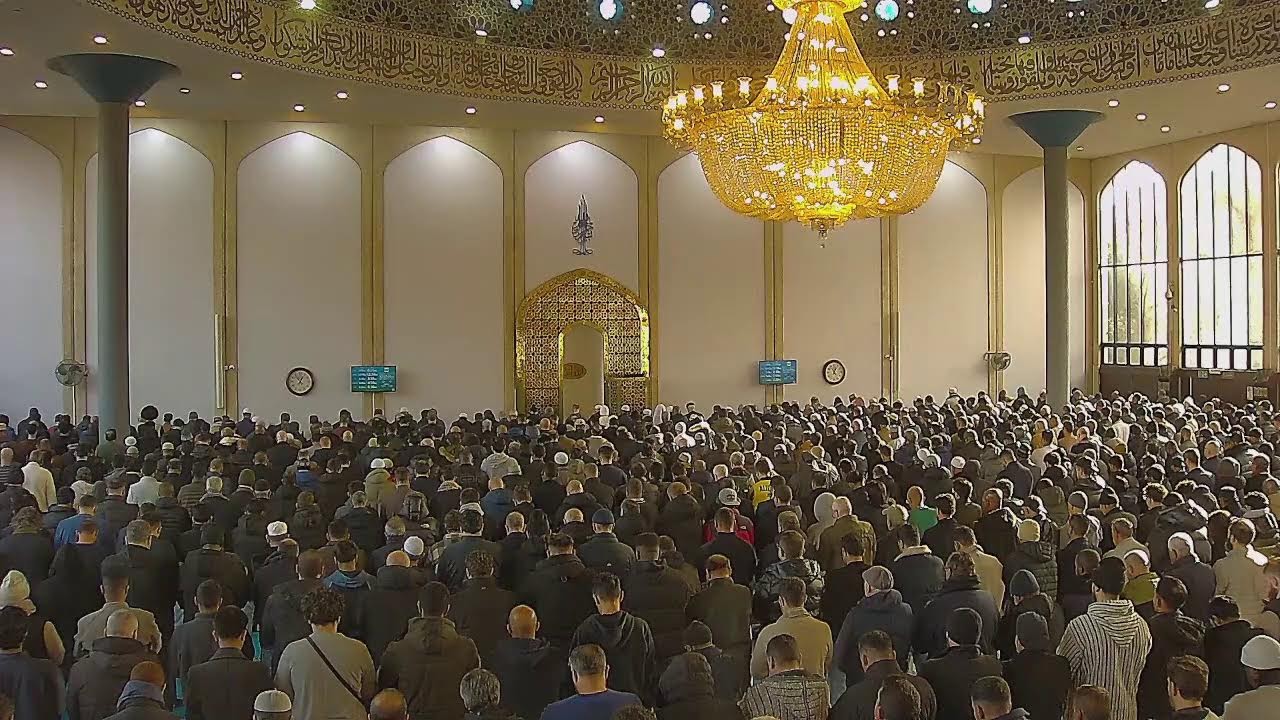 Watch Live Stream of Jummah Khutbah with Sh Faisal Ismail