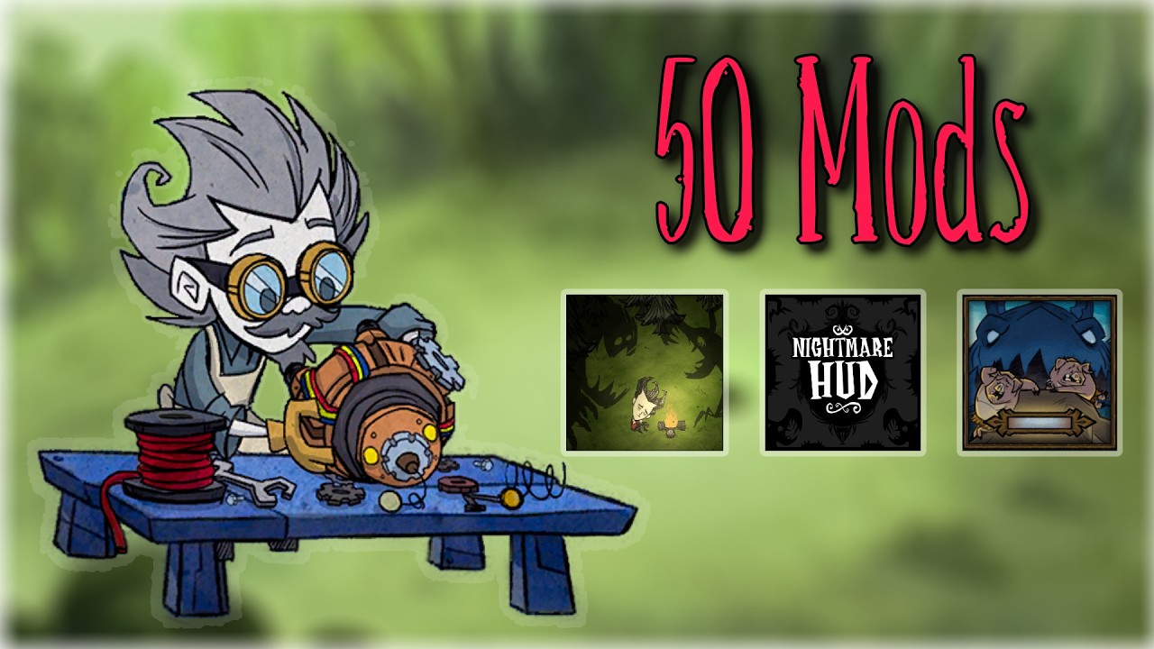 Os 50 Melhores MODS para Don't Starve Together