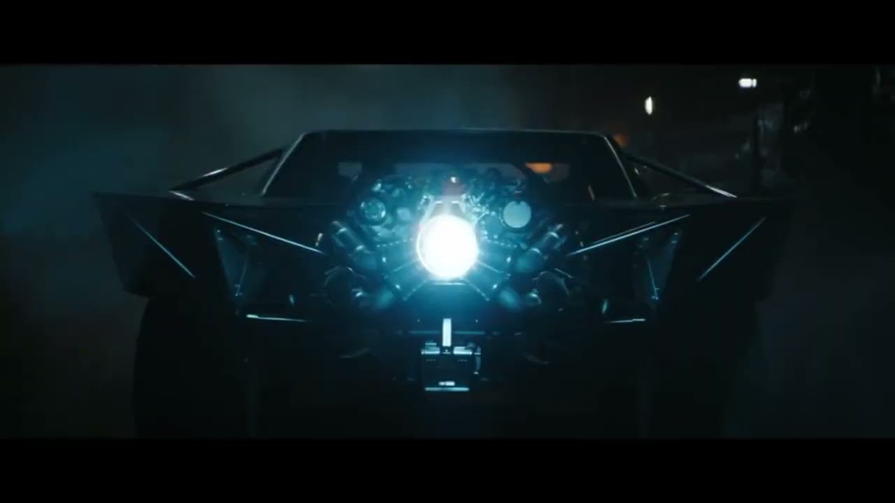 The Batman (2022) - Batmobile Startup HQ [SOUND ONLY]