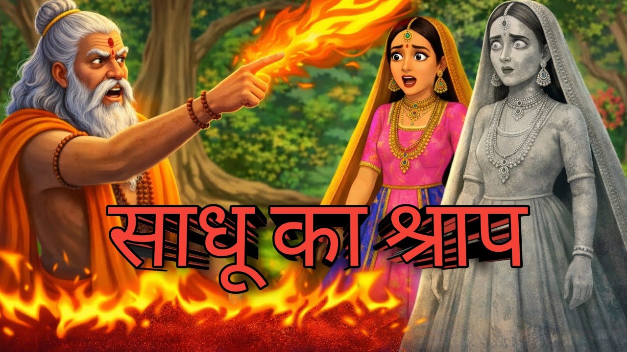 Sadhu ka shraap। साधु का श्राप। panchtantra kahaniya।hindi kahaniyan 