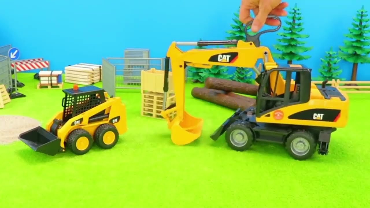 LandwirtFarmerM&auml;hdrescher,MonsterBagger,ContainerLastwagen,BruderBaustellenAutos,SpielzeugBagger