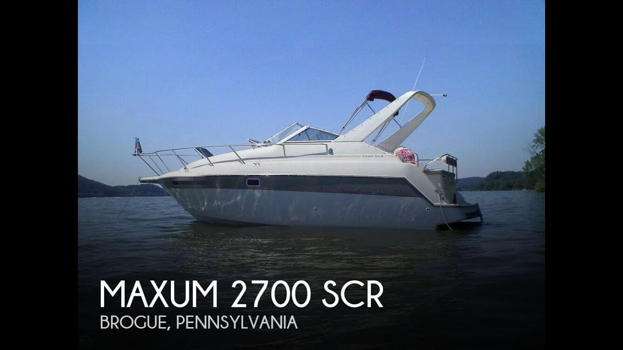 [UNAVAILABLE] Used 1993 Maxum 2700 SCR in Brogue, Pennsylvania