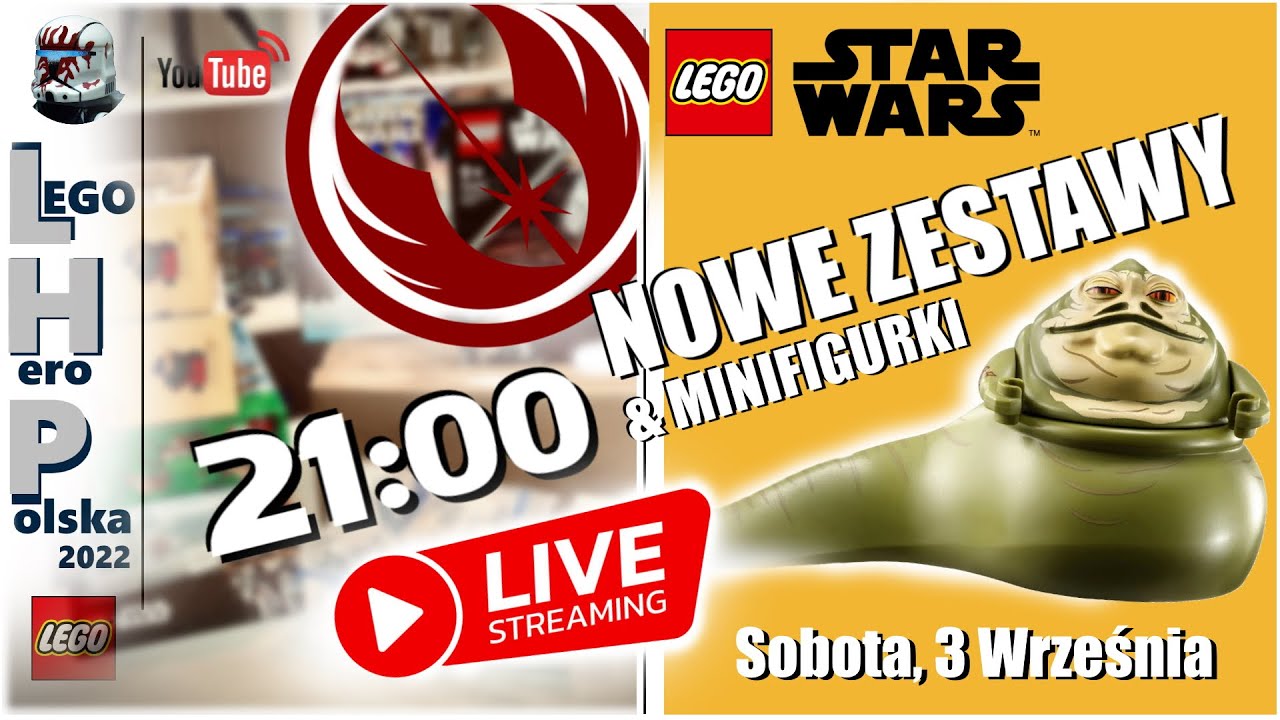🔴LIVE LEGO Star Wars Store GDAŃSK & Zdobycze z ostatniego tygodnia wakacji