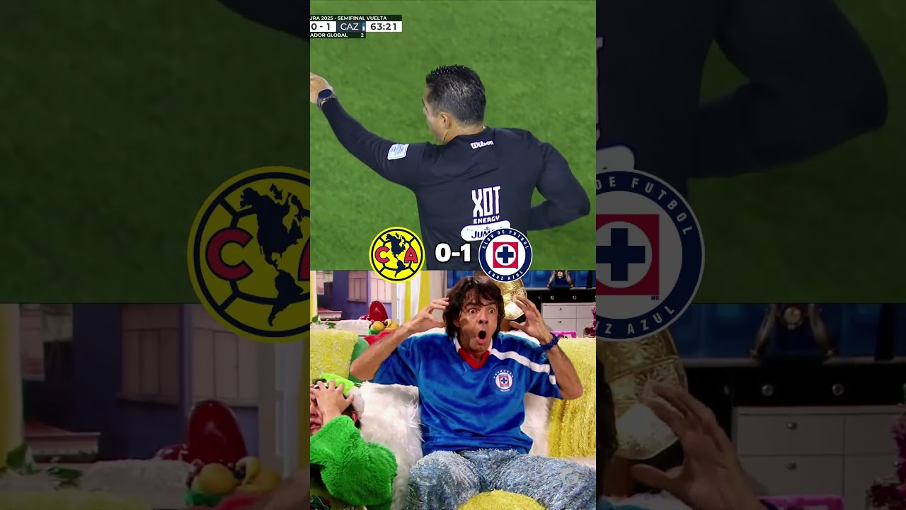 &iexcl;NO POD&Iacute;A FALTAR! Ludovico reaccionando a la remontada del Am&eacute;rica