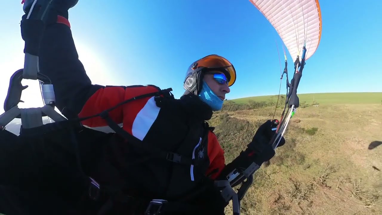 Paragliding - Vorfrühlingshafter Winterflug am Rosenberg bei Kobern-Gondorf am 7.2.2026