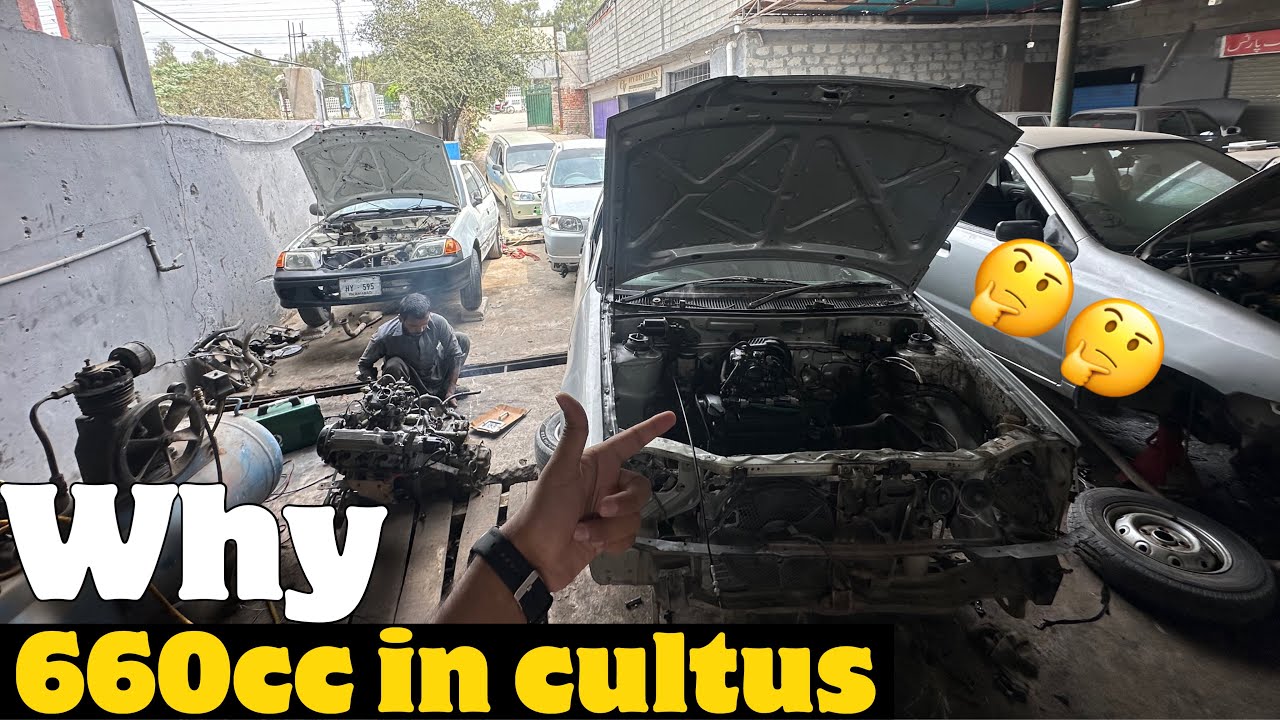 Why We are Installing 660cc k6a Dual Cam Engines In Old Suzuki Cultus