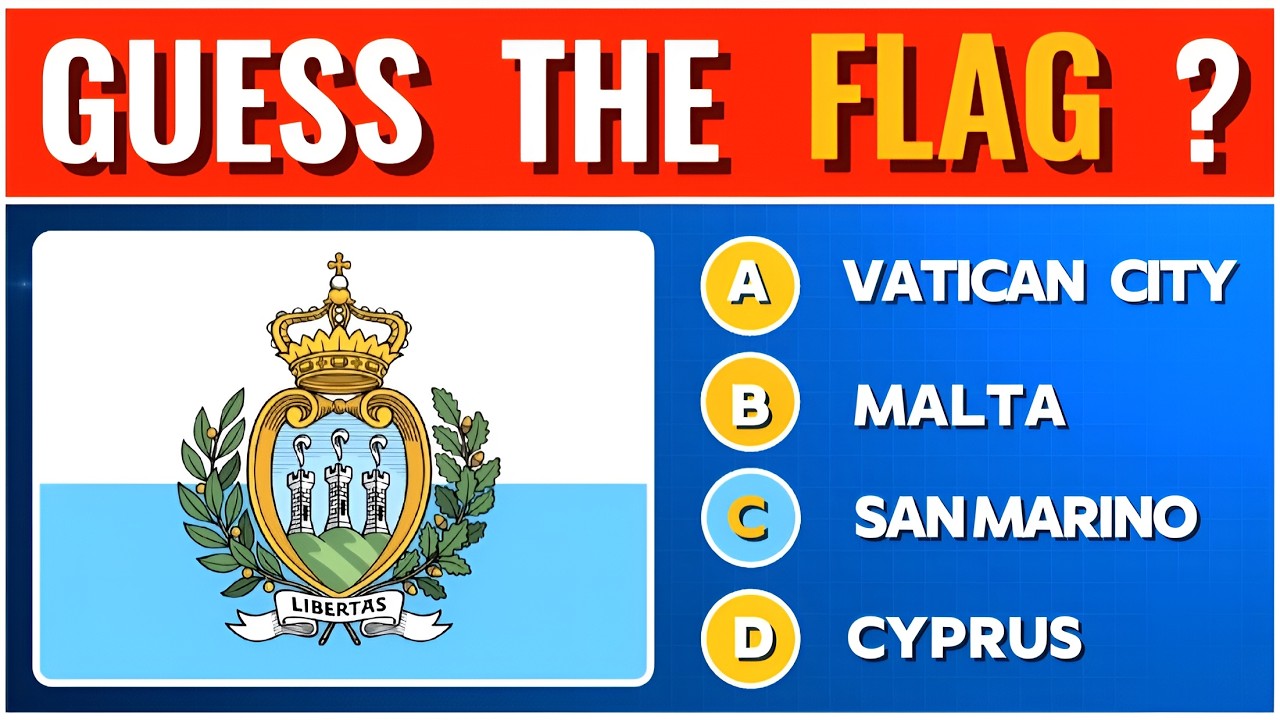 Test Your Flag Knowledge 🌎 30-Question World Flags Quiz 🚩
