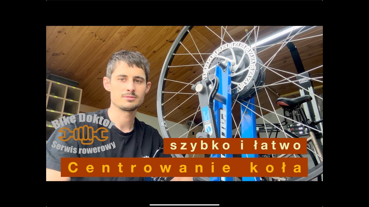 Centrowanie koła szybko i łatwo