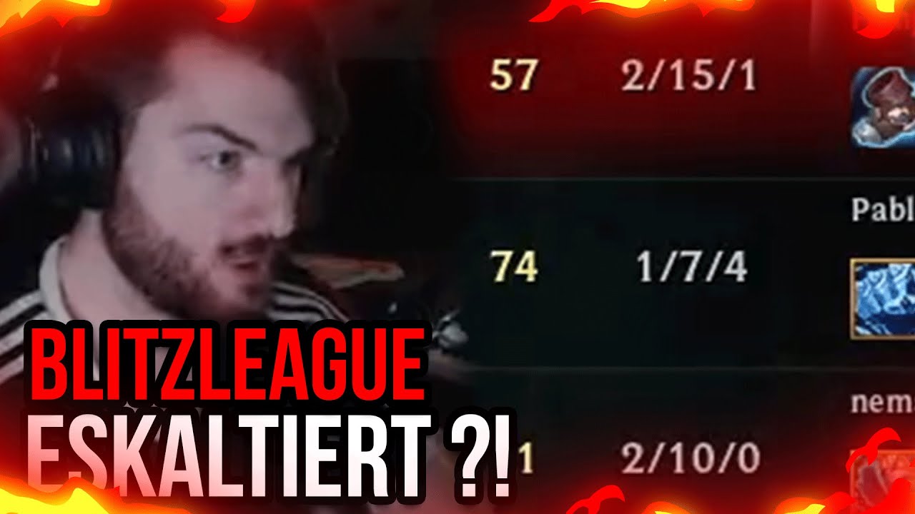 Blitzleague ESKALIERT ? | Kutcher Stream Highlights