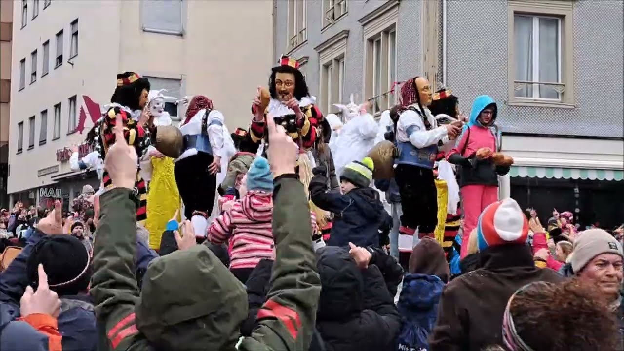 Brotauswerfen Einsiedeln